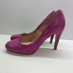 Cole Haan NikeAir Women's Size 6B Magenta‎ Pink Textured 3.5in Heels
